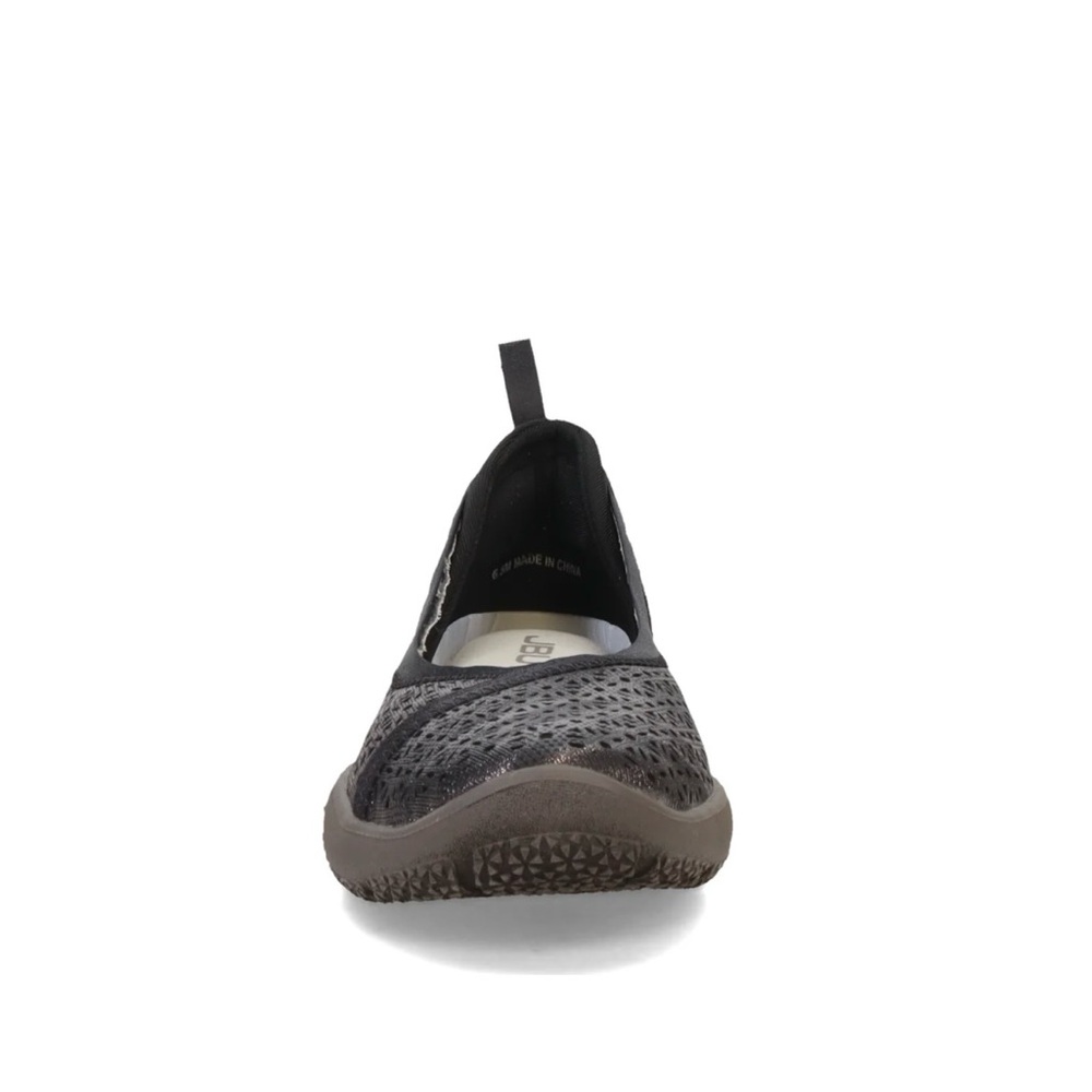 NIB JBU Black and Silver Slip-On Flats - Picture 5 of 14